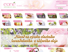 Tablet Screenshot of eone.cz